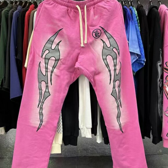 Pink Hellstar brainwashed Hoodie & Sweatpants - Picture 8 of 8